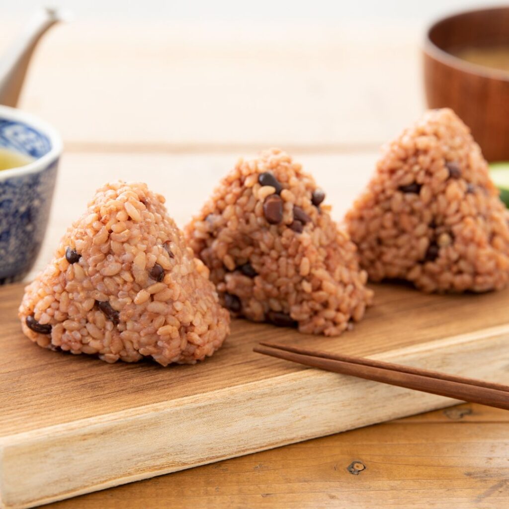 酵素玄米のおにぎり